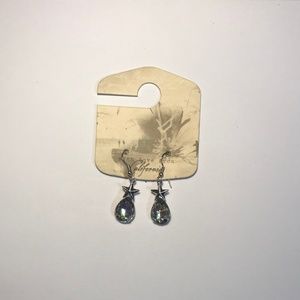 Silver Star Earrings Brand New